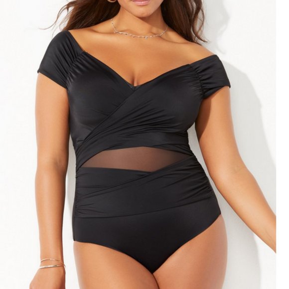 Swimsuits For All Other - cap Sleeve Cut Out Swimsuits for All One Piece